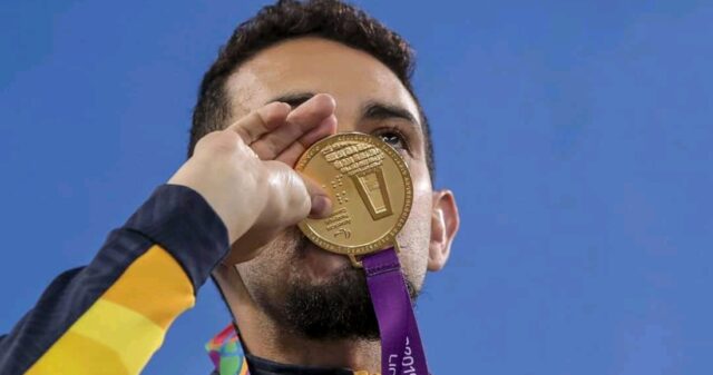 O catalano Ruiter Silva é ouro e Brasil garante pódio triplo na natação do Parapan