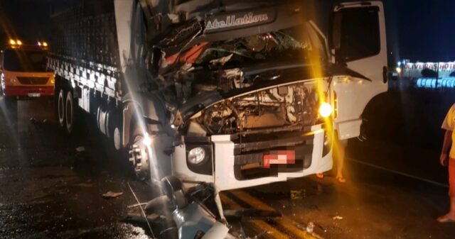 Motorista profissional bêbado causa acidente na BR 050 em Catalão