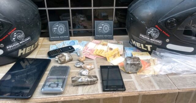 Primeiro Flagrante da Operação Sentinela: apreensão de Drogas