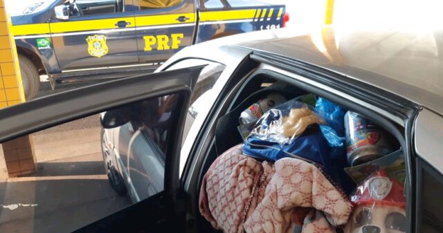 Polícia Rodoviária Federal apreende mercadorias do Paraguai na BR 050 em Catalão