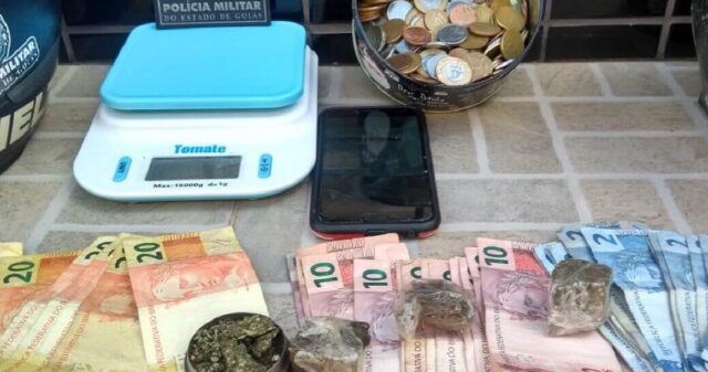 Polícia Militar retira das ruas suspeito por tráfico de drogas