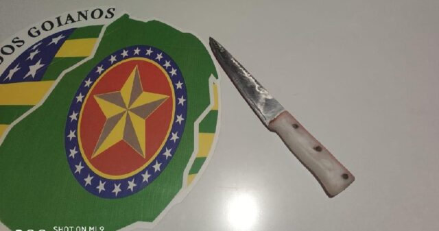 Homem é esfaqueado em Catalão e menor suspeito do crime é apreendido