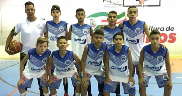 Equipe de Basquetebol de Cumari representará a cidade em Cascavel-PR