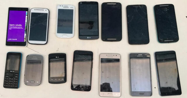 Agente intercepta quatorze aparelhos celulares na Unidade Prisional de Catalão