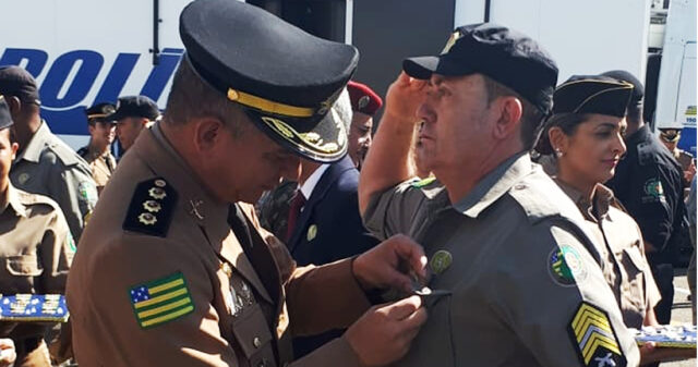 Policial 1º Sargento Luciano é homenageado com Medalha Ordem do Mérito Tiradentes
