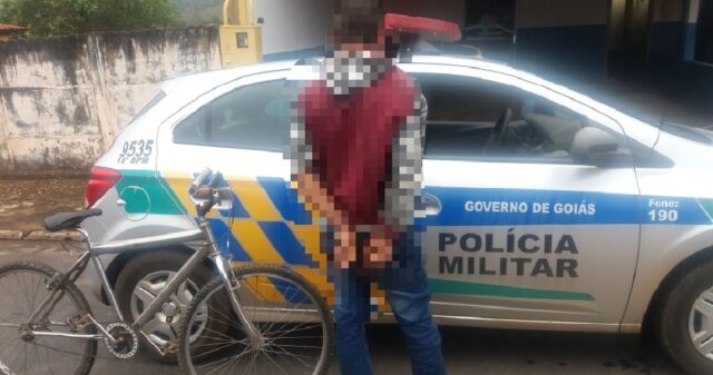 Polícia Militar prende suspeito de vários furtos a residências em Três Ranchos