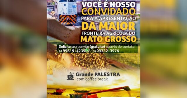 Conheça e invista na maior fronteira agrícola do Mato Grosso