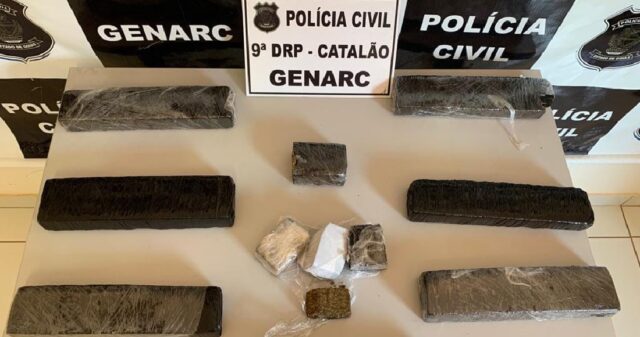 Genarc de Catalão realiza a prisão de suspeitos por tráfico de drogas