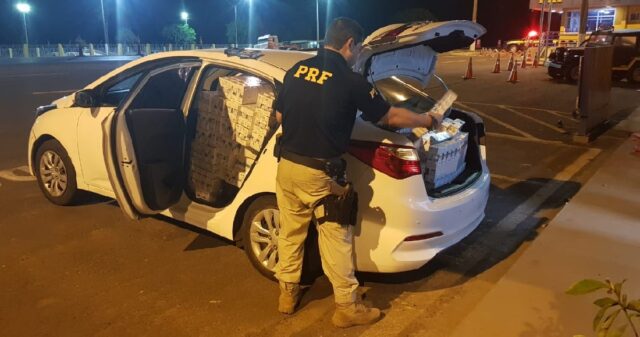 Polícia Rodoviária Federal recupera veículo roubado e prende condutor que apresentou documento falsificado