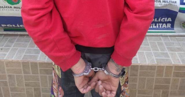 Suspeito de homicídio de criança de dois anos de idade é preso em flagrante PM em Catalão