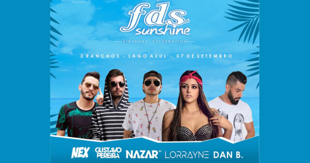 Em Três Ranchos, feriado 7 de setembro o fds sunshine abordo do bordo do flutuante Aqua Azul