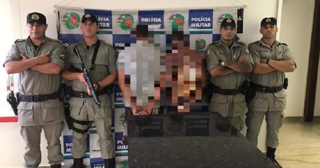 Suspeitos por tráfico de drogas armados são presos pela PM em Vianópolis