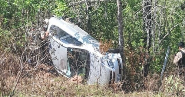 Acidente deixa dois feridos na MG-190 em Monte Carmelo