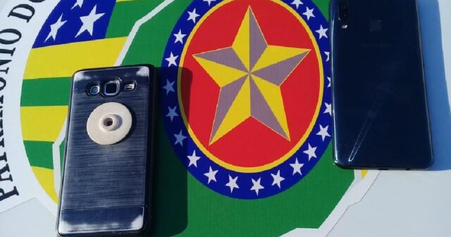 Polícia Militar em Catalão realiza a prisão de suspeito de Furto de celulares