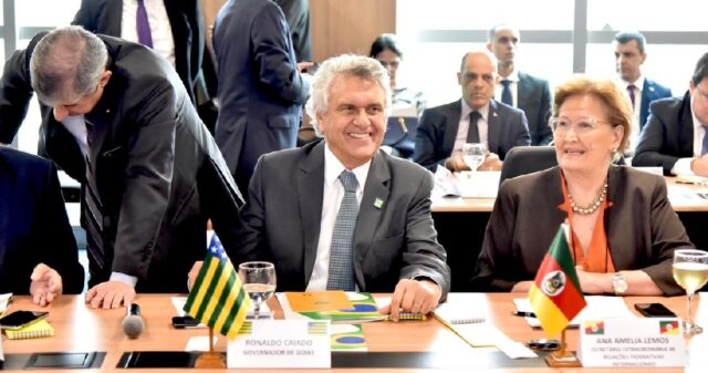 Em Fórum de Governadores, Caiado defende integração das polícias em âmbito nacional para avançar na Segurança Pública