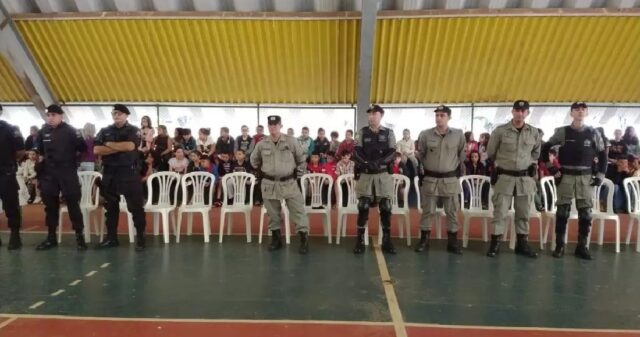 Polícia Militar realiza atividades para o público infantil na semana comemorativa das Crianças
