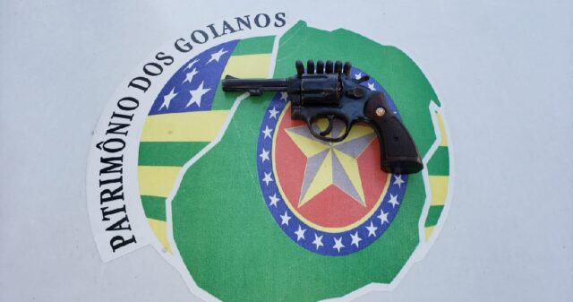 Polícia Militar apreende Arma de fogo e munições em Catalão