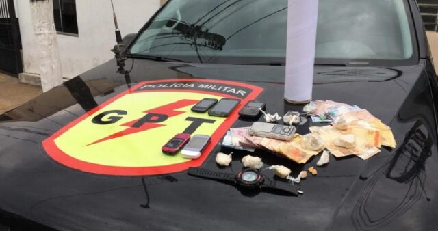 Quatro homens suspeitos por tráfico de drogas são presos em Catalão