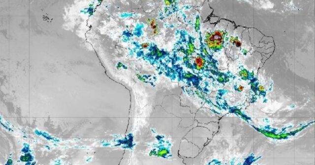 Previsão de chuvas intensas e ventos moderados a fortes em todo Estado de Goiás