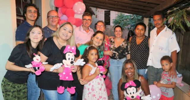 Zap Catalão realiza o primeiro aniversário de uma criança, e aniversariante do mês foi Maria Luiza