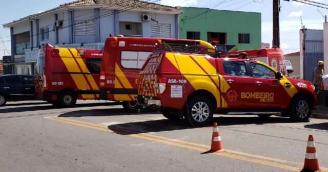 Pintor sofre descarga elétrica durante trabalho em Catalão