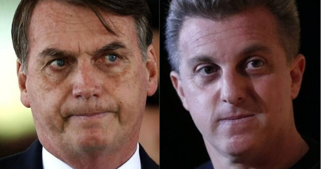 Bolsonaro volta a criticar Luciano Huck: 'Pau mandado da Globo'