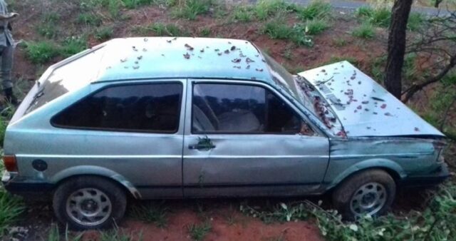 Saída de Pista na GO-330 deixa motorista ferido em Ouvidor