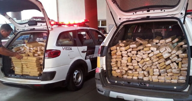 Motorista é detido com 580 tabletes de drogas na BR-050