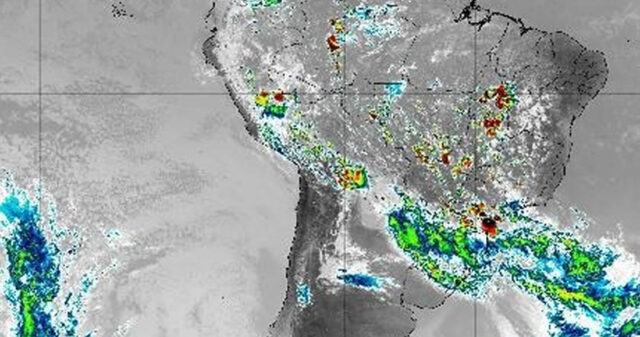 Alerta de chuva, ventos e raios para as regiões centro sul e oeste do Estado de Goiás