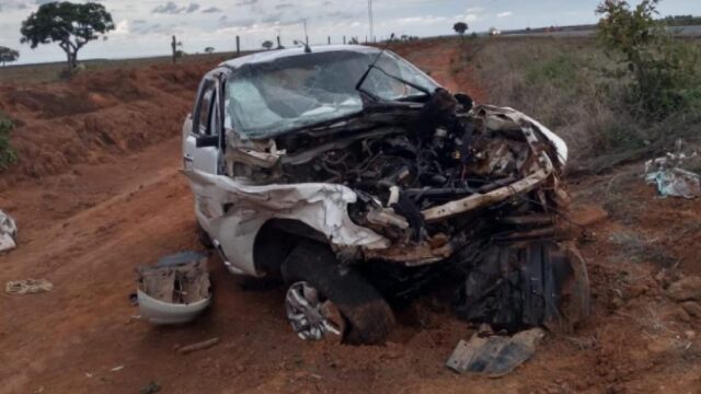 Família morre em grave acidente na divisa de Minas com Goiás