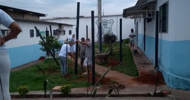 Unidade Prisional de Catalão realiza obras para revitalização da estrutura física do presídio
