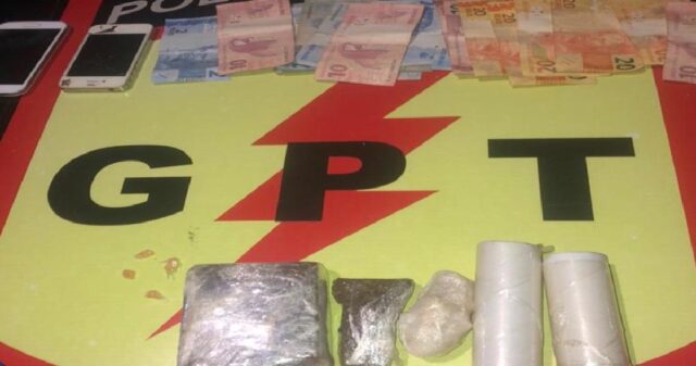 Polícia Militar apreende drogas no bairro São João