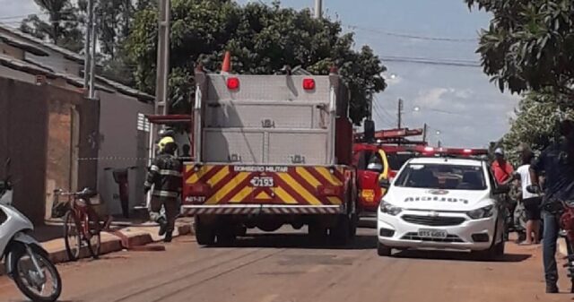 Morador de Ouvidor é detido após atear fogo em residência