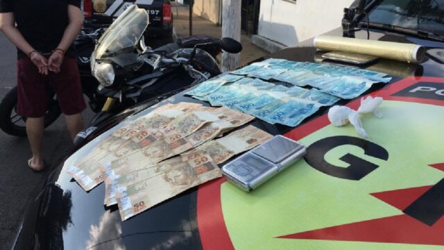 Polícia Militar prende mais um suspeito de tráfico de drogas em Catalão