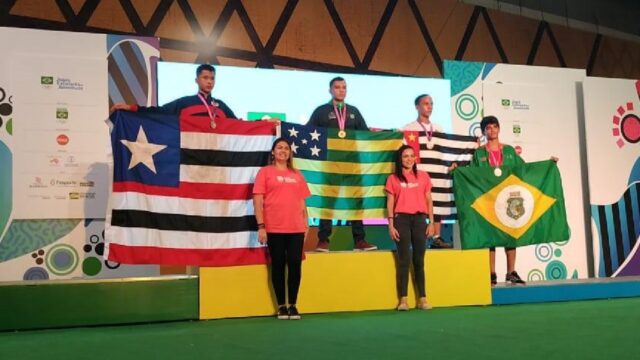 Goianos ganham primeiro ouro nos Jogos Escolares da Juventude
