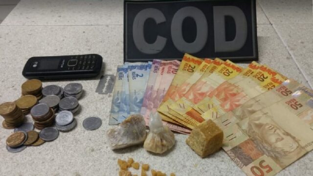 CPR/COD prende traficante de drogas no município de Catalão