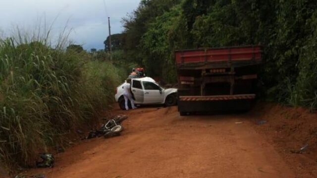 Jovem morre em acidente na zona rural de Monte Carmelo
