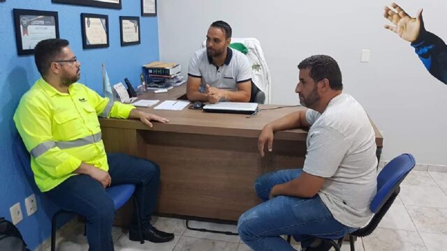 Diretoria do Sindicato Metabase reúne com representante da empresa Mosaic