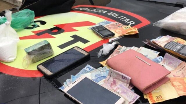 Polícia Militar realiza mais uma prisão por Tráfico de Drogas