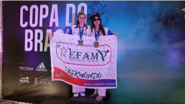 Atletas catalanas são medalhistas de ouro na Copa Brasil de Taekwondo em Natal (RN)