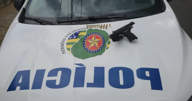 Polícia Militar apreende arma de fogo em Catalão