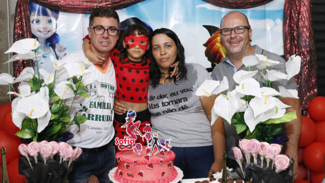 Criança realiza o sonho e comemora aniversário junto ao Zap Catalão