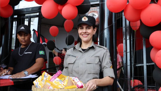 Consulado Fla Catalão participa da campanha "Doe Gelatina"