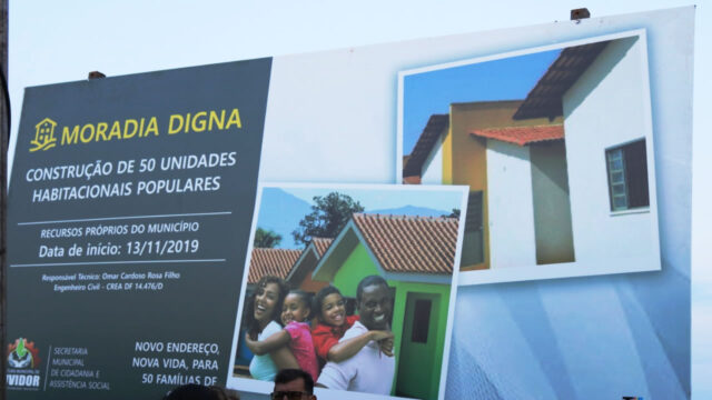 Moradia digna garantida para 50 famílias de Ouvidor