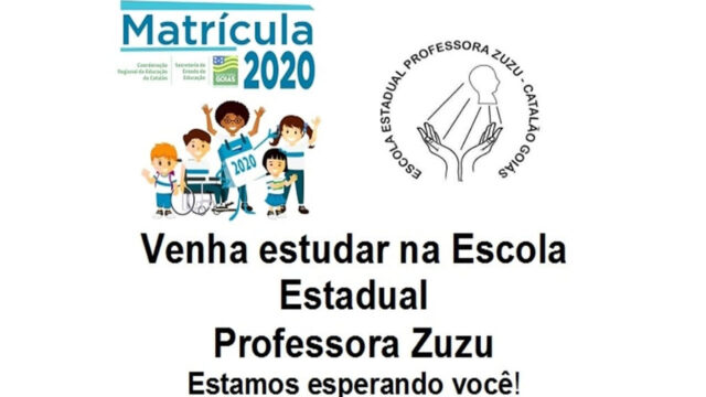 Escola Estadual Professora Zuzu oferece vagas para os alunos do 6º ao 9º ano e EJA (da alfabetização ao 9º ano)