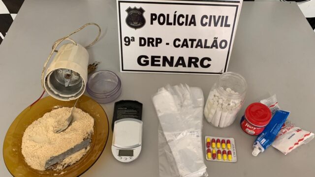 Genarc prende suspeito por tráfico de drogas em Catalão