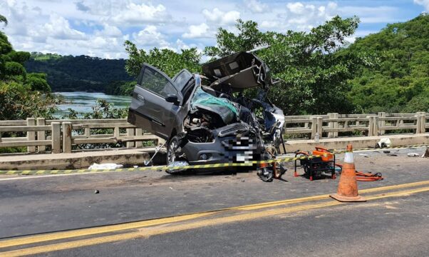 Grave acidente com vítima fatal é registrado na BR 050 na divisa de Goias com Minas Gerais