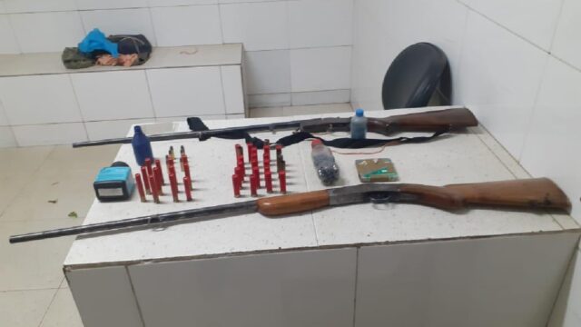 Polícia Militar prende suspeito com posse ilegal de arma