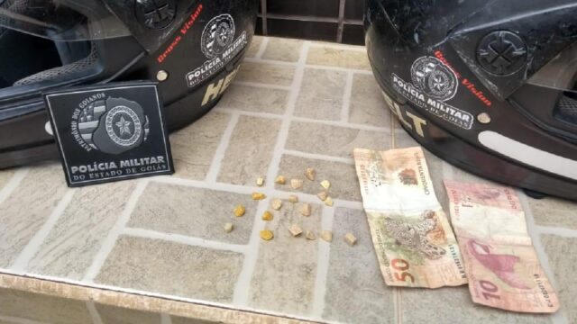 Suspeito por tráfico de drogas e preso é foragido recapturado numa mesma ocorrência da Polícia Militar em Catalão