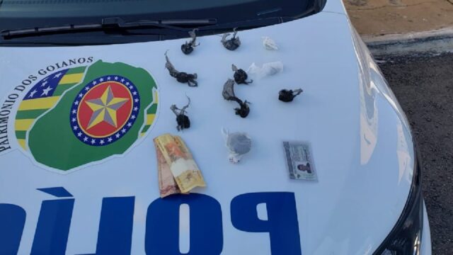 Polícia Militar prende suspeito por tráfico de drogas em Catalão